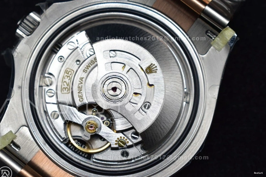 Dial Clean Plated 126621 Rose Gold Bracelet Brown 1:1 Yacht-Master Edition SS 904L Steel VR3235 On Best 1103